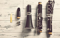 clarinette désassemblé